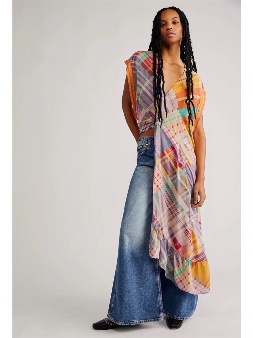 Free People Gone Sailing Tunic Maxi Top